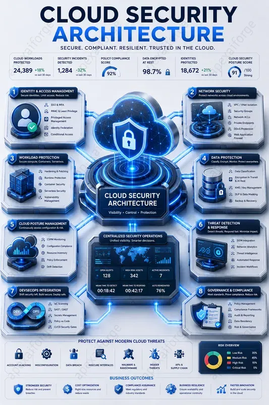 3D Cybersecurity Infographics