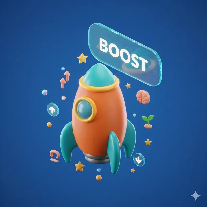 3D Claymorphism Game Assets