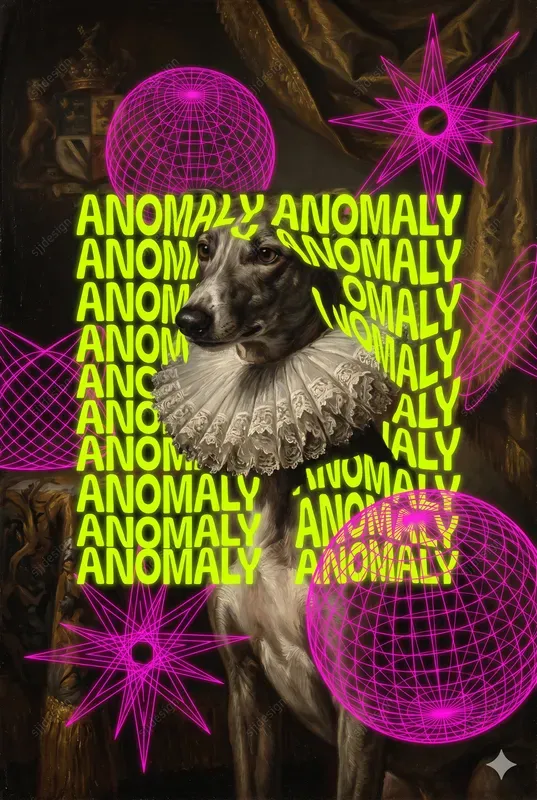 Digital Vandal Neon Poster Style