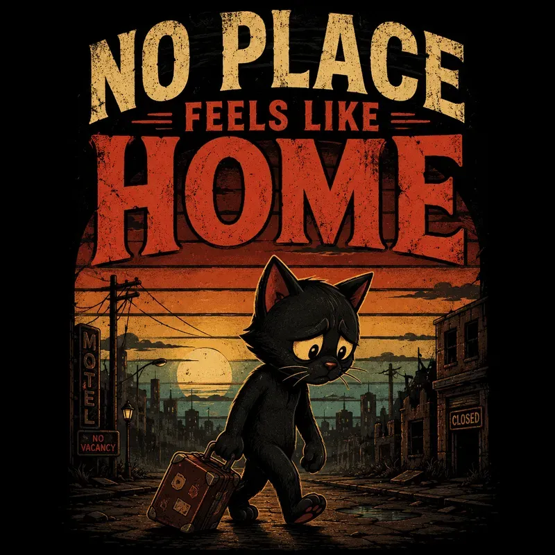 Retro Lonely Mascot Tshirts