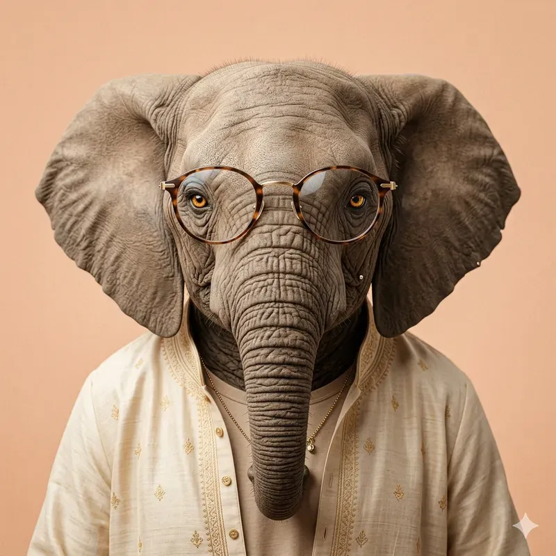 Quirky Animal Fashion Portraits