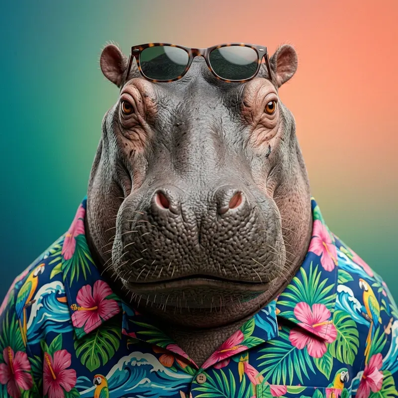 Quirky Animal Fashion Portraits