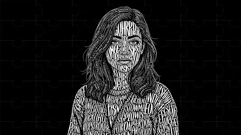 Typographic Calligram Art