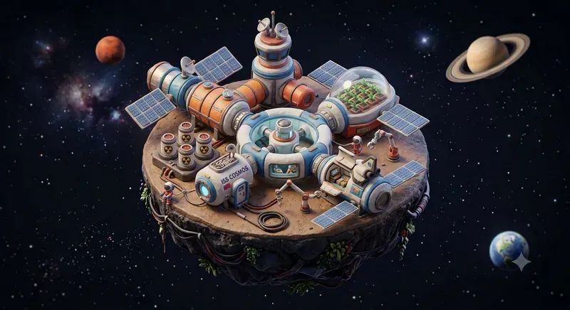 Isometric Micro Diorama Crafts