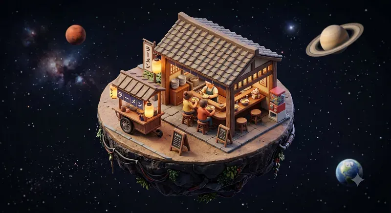 Isometric Micro Diorama Crafts