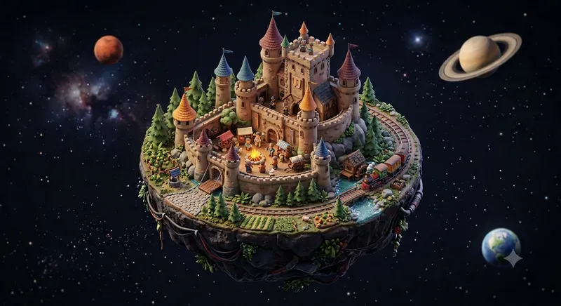 Isometric Micro Diorama Crafts