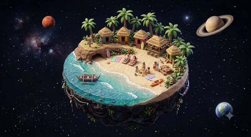 Isometric Micro Diorama Crafts