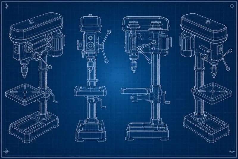 2D Cad Blueprint Image Templates