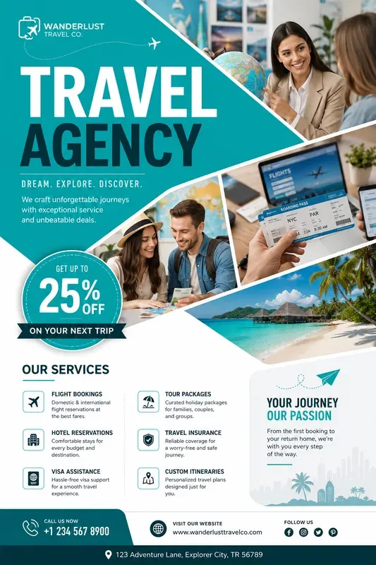 Modern Corporate Agency Flyers