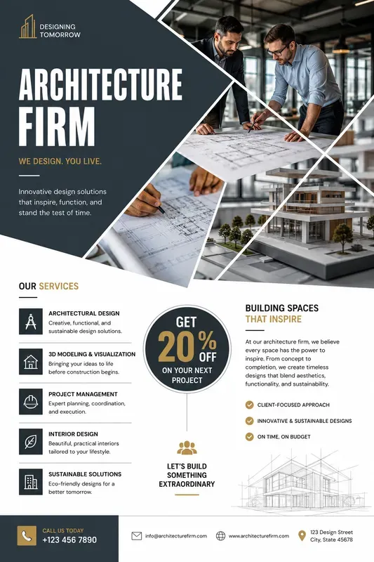 Modern Corporate Agency Flyers