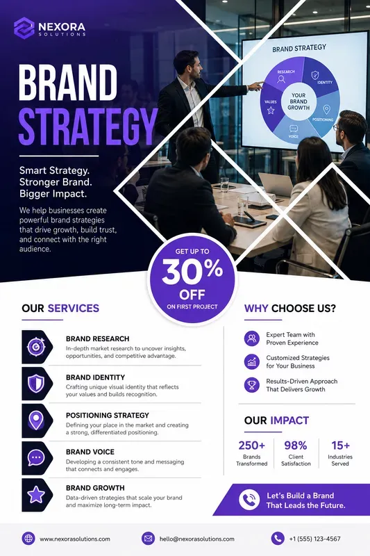 Modern Corporate Agency Flyers