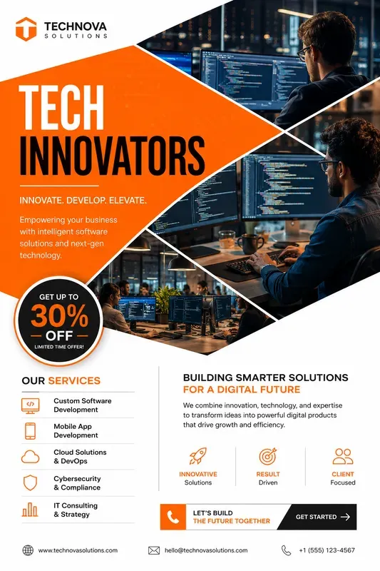 Modern Corporate Agency Flyers