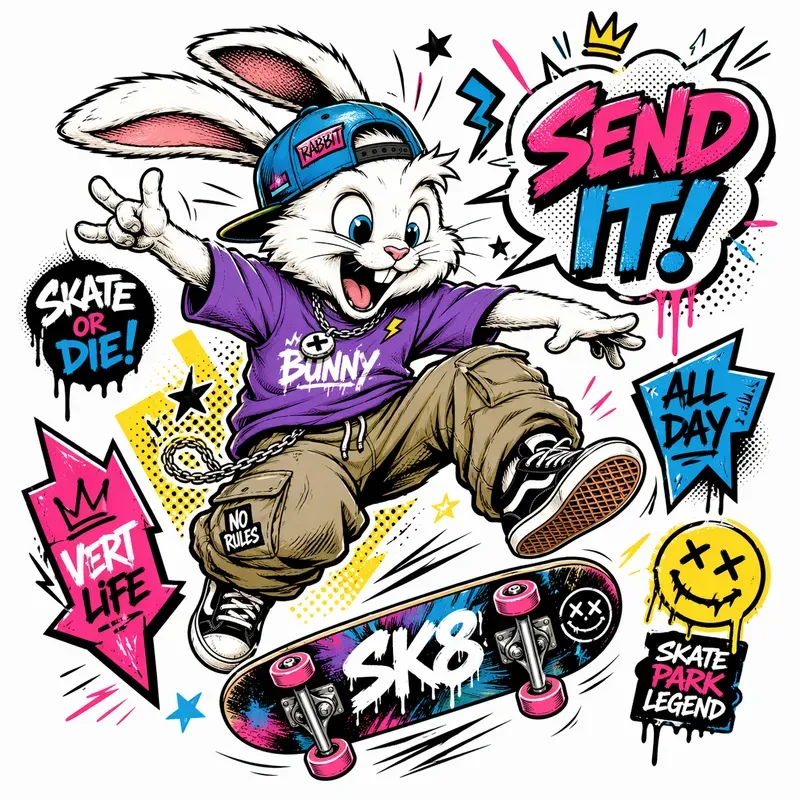 Popart Halftone Streetwear