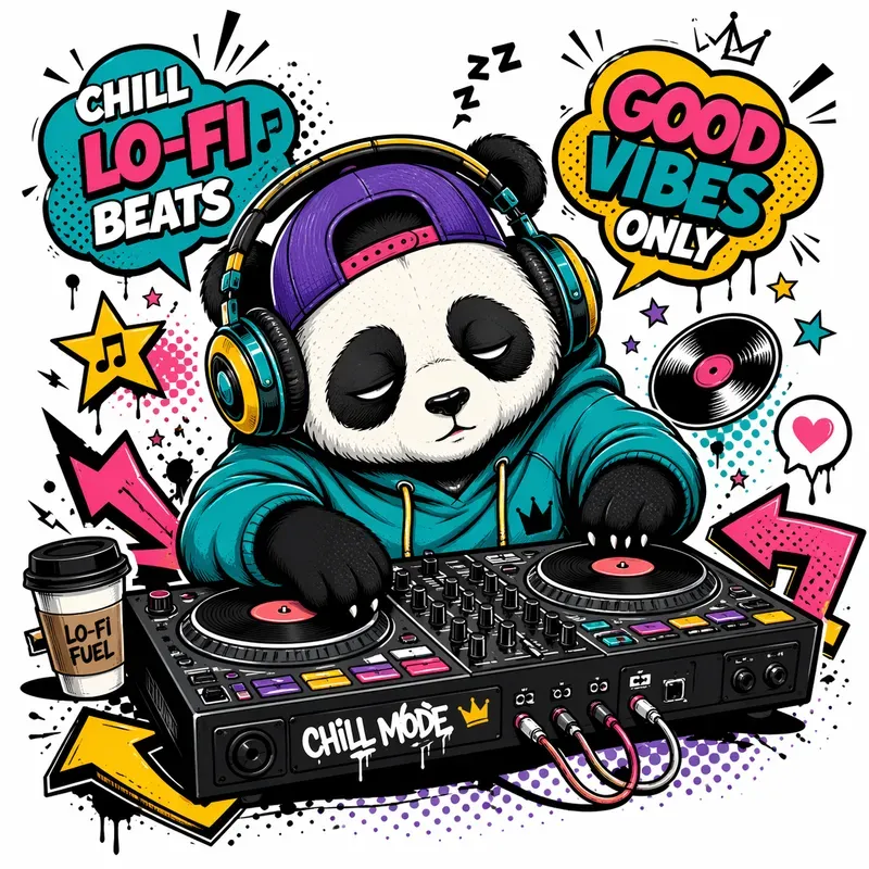 Popart Halftone Streetwear