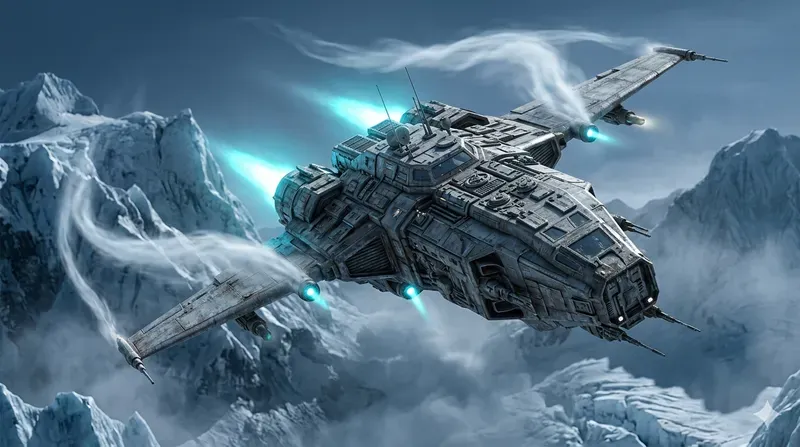 Cinematic Scifi Aviation Concepts