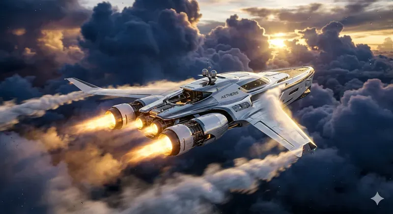 Cinematic Scifi Aviation Concepts
