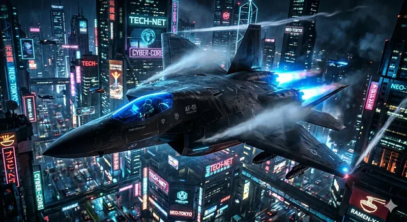 Cinematic Scifi Aviation Concepts