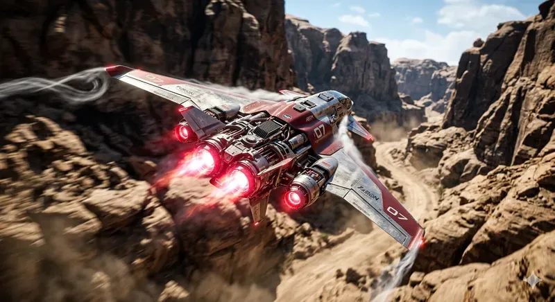 Cinematic Scifi Aviation Concepts