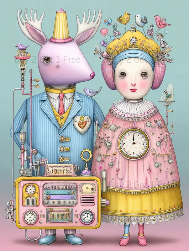 Alice In Clockwork Love Junk Journals