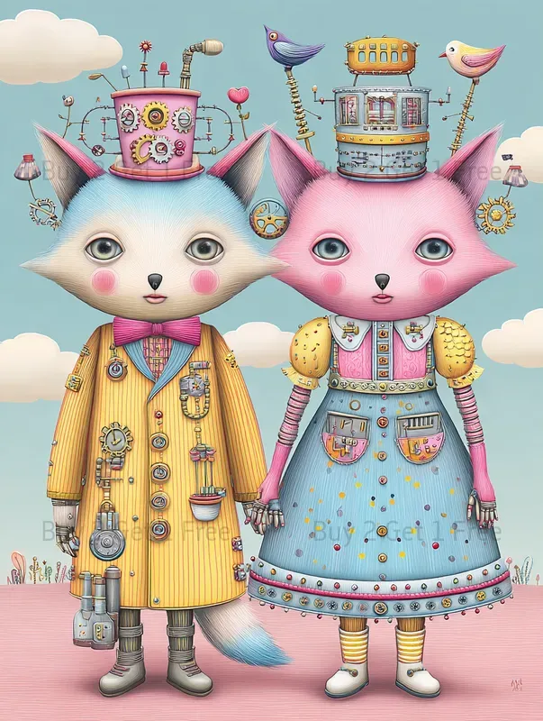 Alice In Clockwork Love Junk Journals