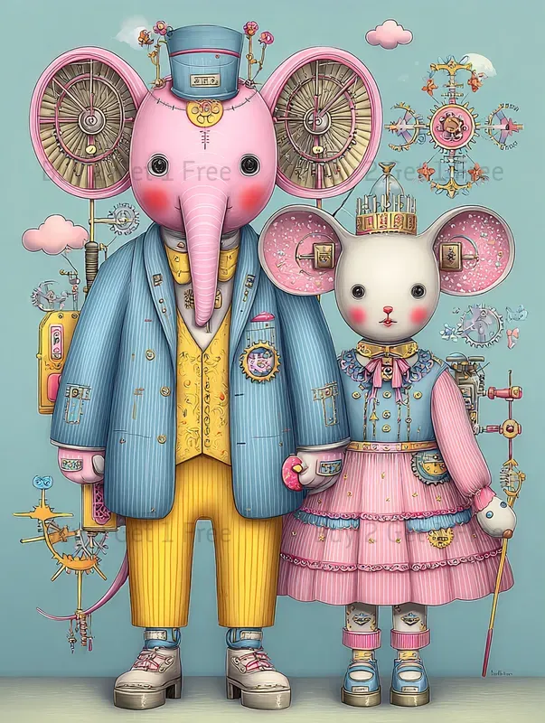 Alice In Clockwork Love Junk Journals