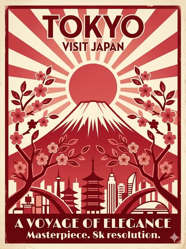 Premium Vintage Art Deco Travel Posters