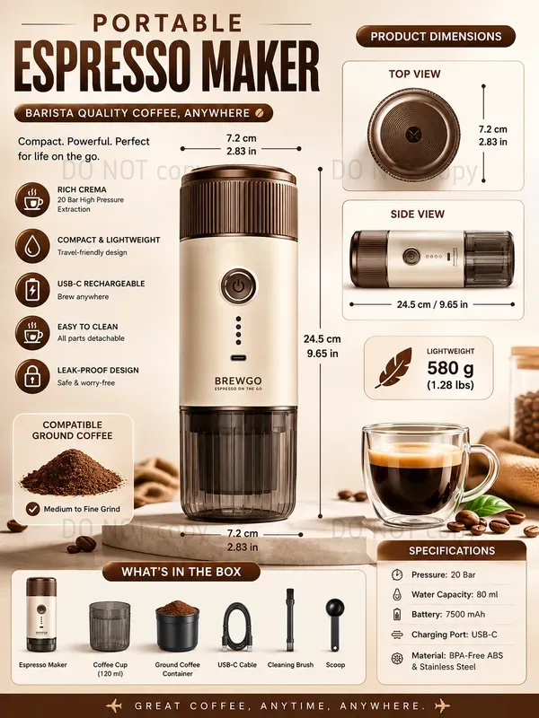 Product Size Infographics For Ecommerce