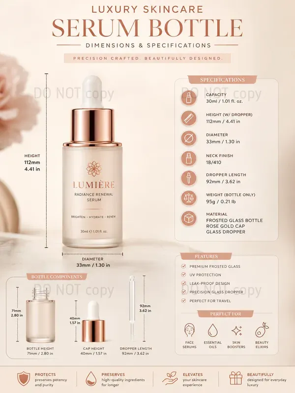Product Size Infographics For Ecommerce