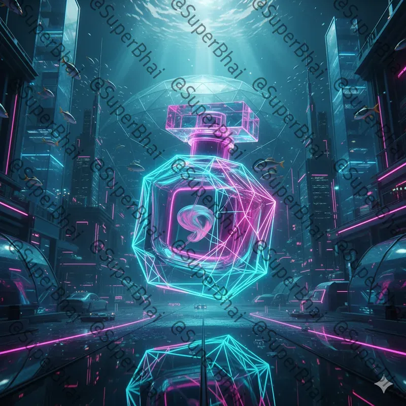 Pro Viral Neon Fantasy Perfume Bottles