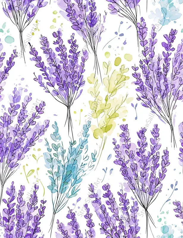 Easter Spring Seamless Pattern Art Papers