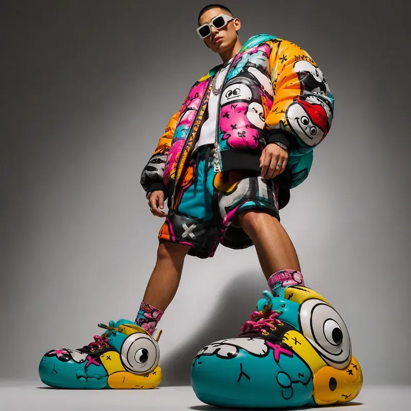Bold Pop Streetwear Editorials