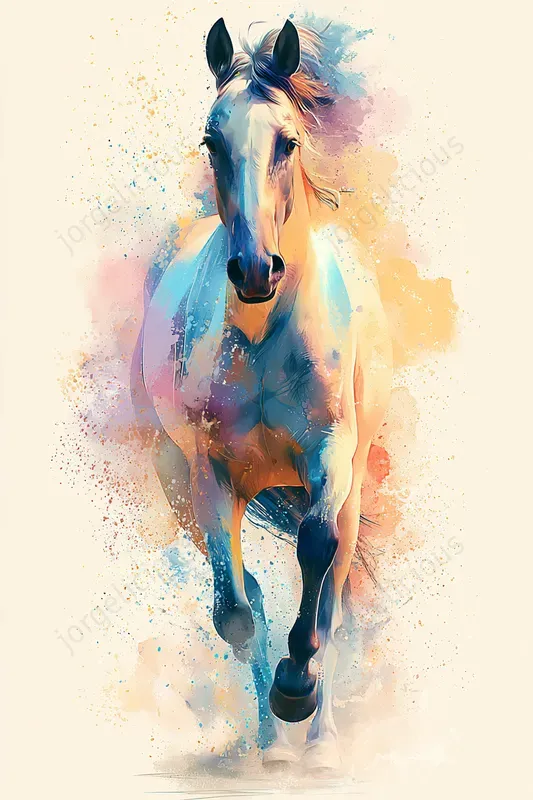 Dreamy Watercolor Poster Art