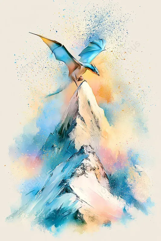 Dreamy Watercolor Poster Art