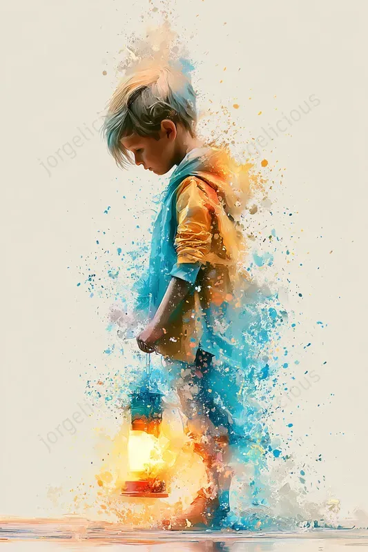 Dreamy Watercolor Poster Art