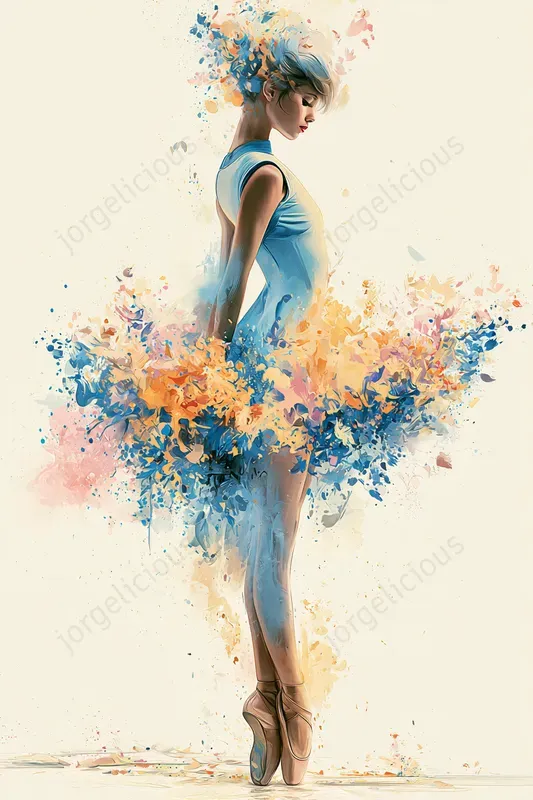 Dreamy Watercolor Poster Art