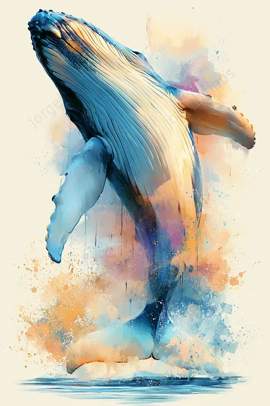 Dreamy Watercolor Poster Art