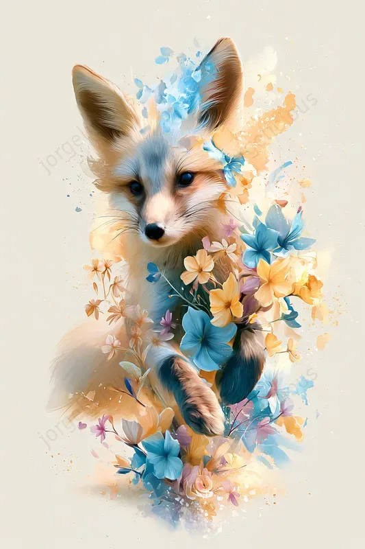 Dreamy Watercolor Poster Art