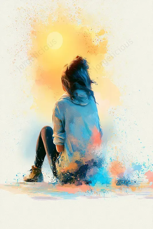 Dreamy Watercolor Poster Art