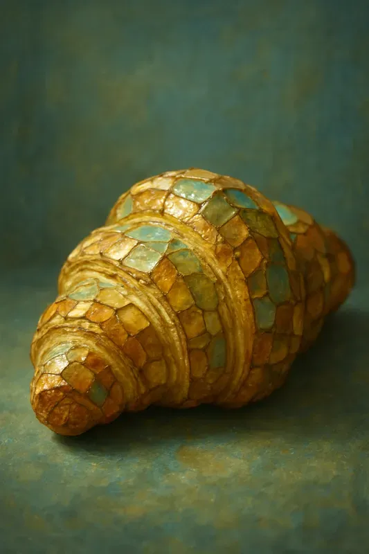 Surreal Mosaictilesstyle Food