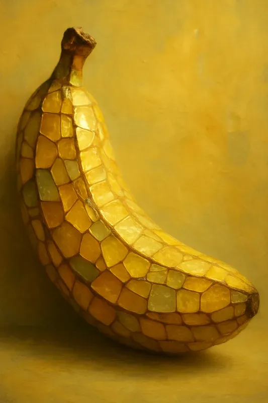Surreal Mosaictilesstyle Food