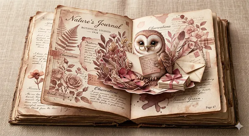 3D Popup Junk Journal Sprites