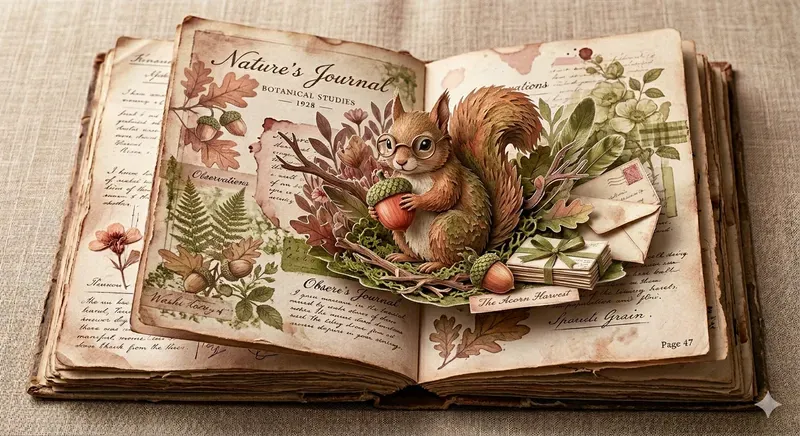 3D Popup Junk Journal Sprites
