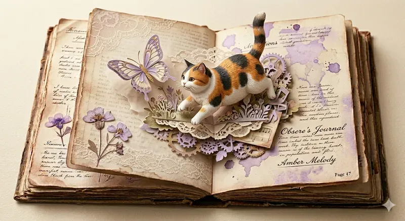 3D Popup Junk Journal Sprites