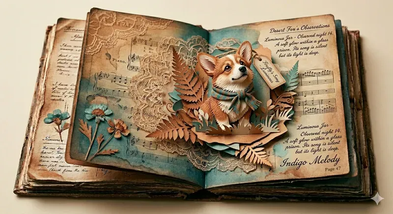 3D Popup Junk Journal Sprites