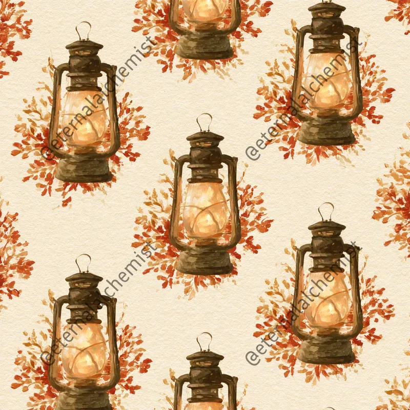 Painted Autumn Scrapbook Papers