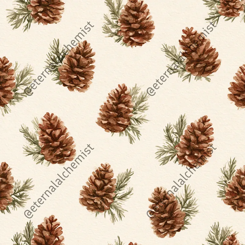 Painted Autumn Scrapbook Papers