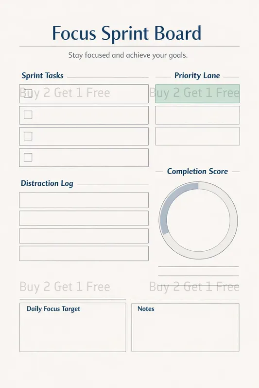 Etsy Universal Planner Templates