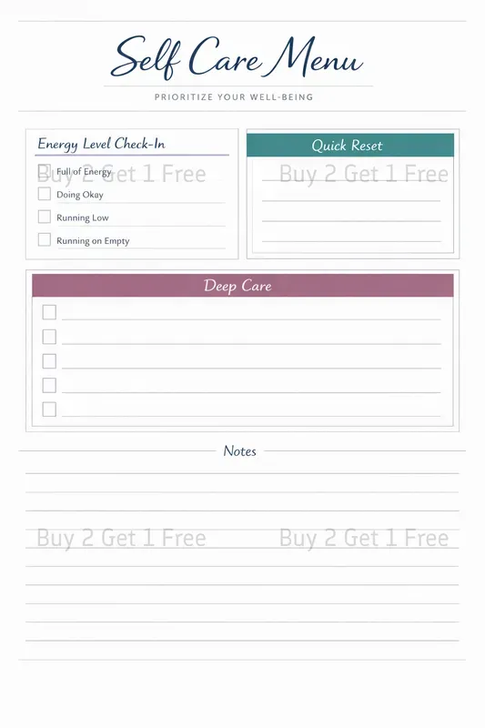 Etsy Universal Planner Templates