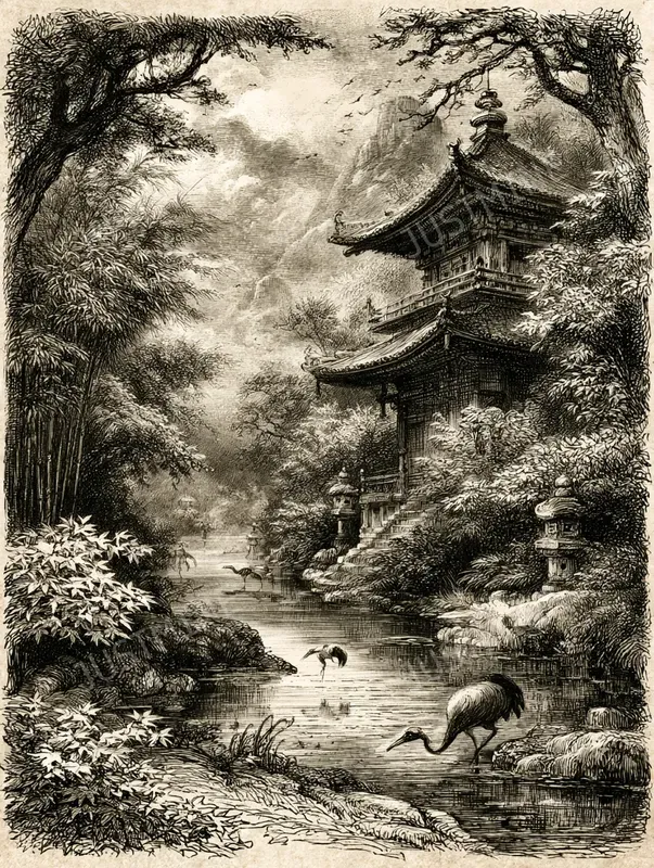 Vintage European Views Wall Art