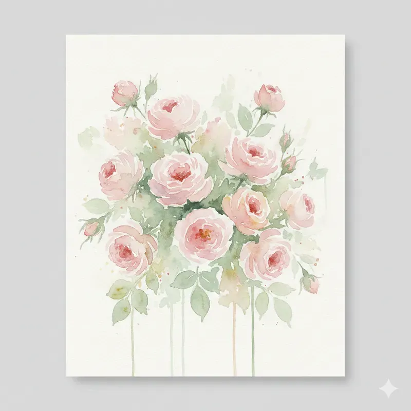 Soft Watercolor Canvases